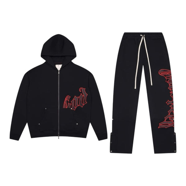 Godspeed OG Logo Sweatsuit V2 (Blk/Red)