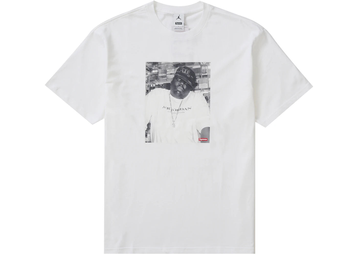 Supreme Jordan Biggie Tee (White)