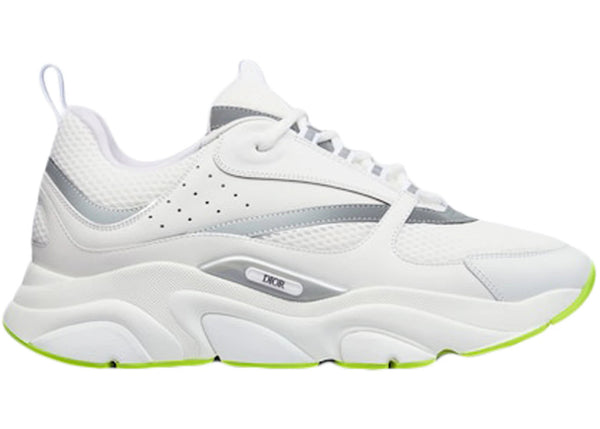 Dior B22 White Silver Fluo Green - Preowned