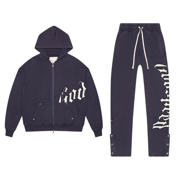 Godspeed OG Logo V2 Sweatsuit (Navy) - Preowned