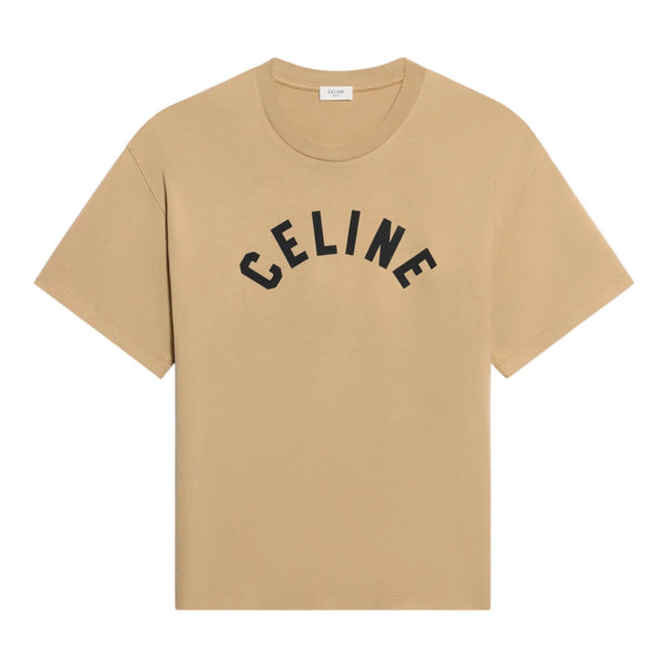 Celine Cotton Tee (Brown)