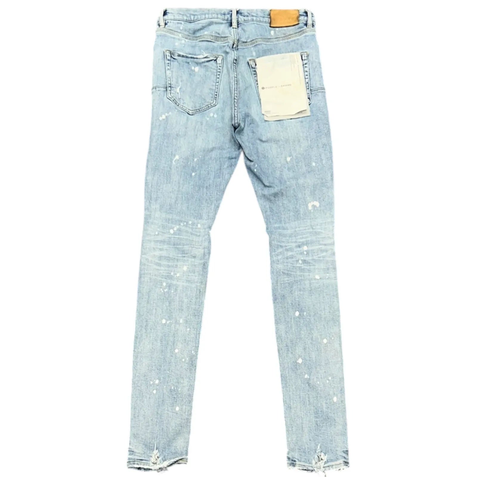 Purple Brand P.001 Distressed Jeans (Light Wash) - Preowned
