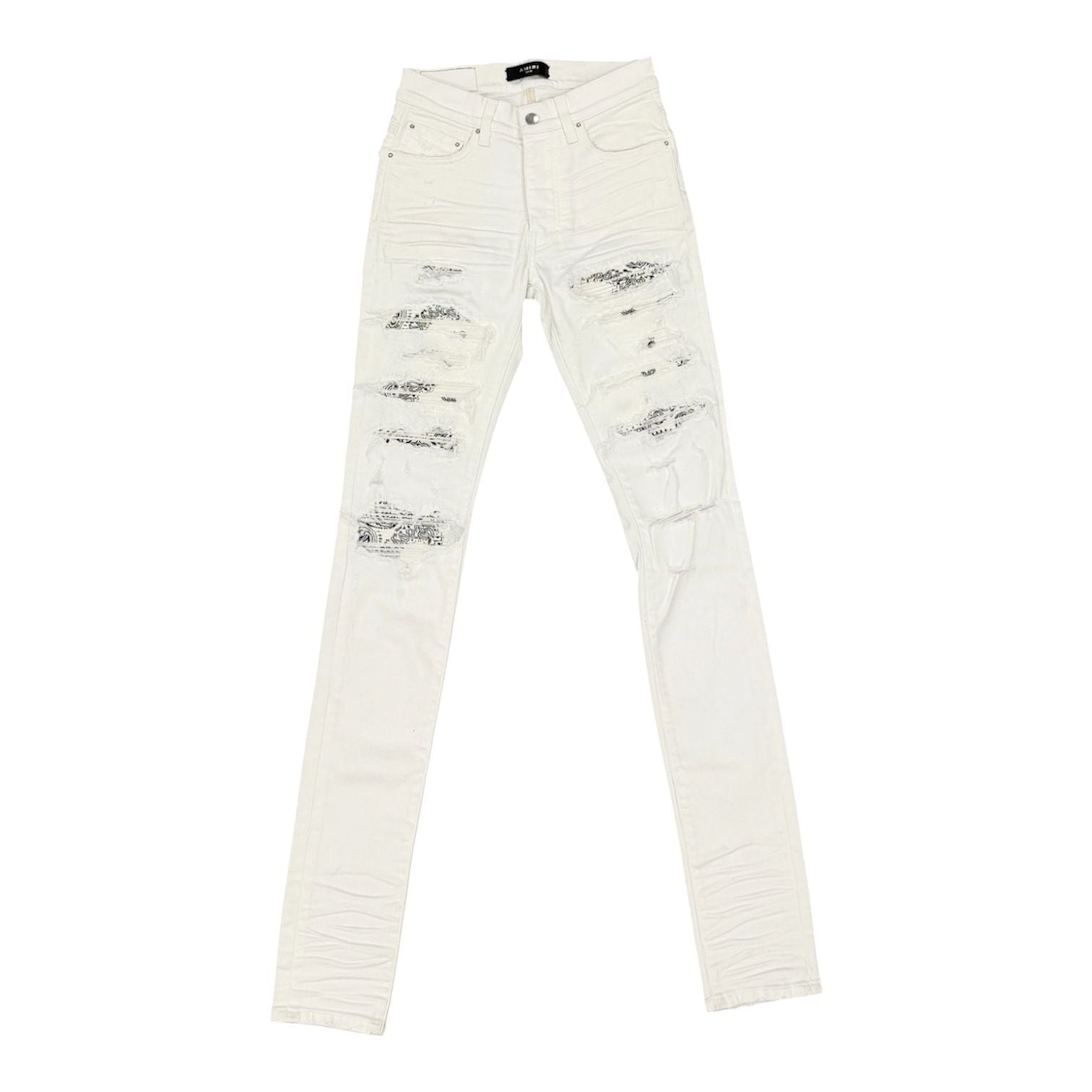Amiri Thrasher White Bandana Jean (White)