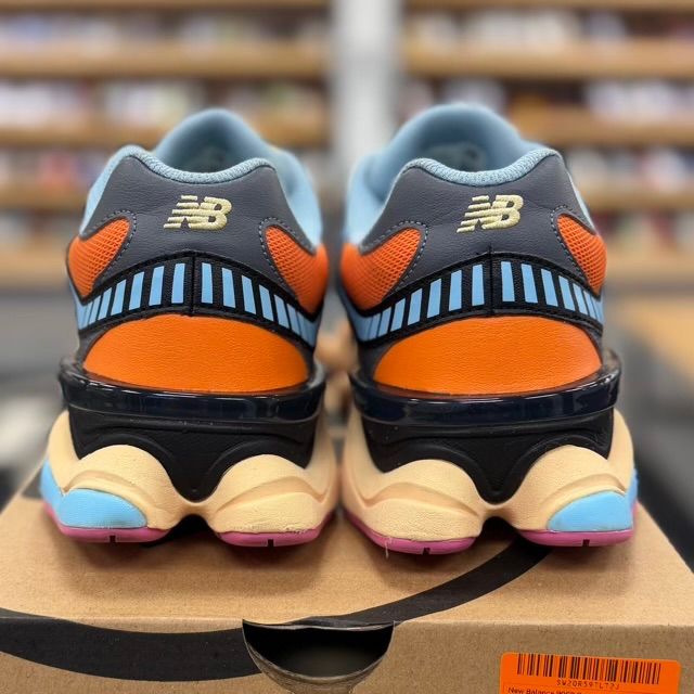 New Balance 9060 Sun Glow Team Sky Blue - Preowned