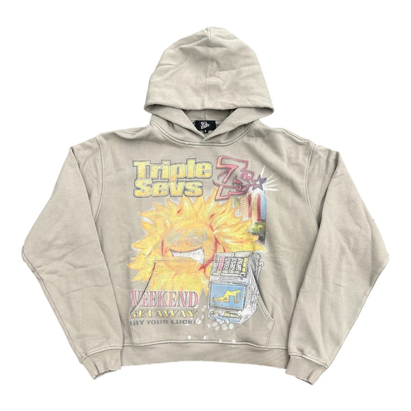 Triple 7's Weekend Getaway Hoodie (Grey)