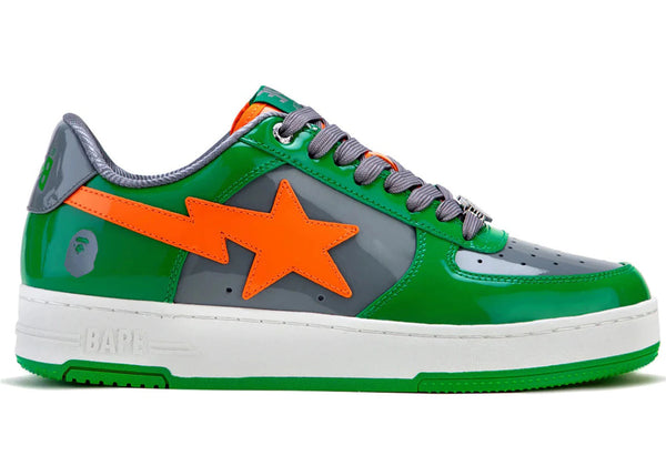 A Bathing Ape Bape Sta #1 Green Grey - Preowned