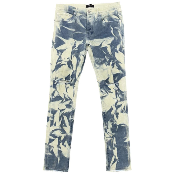 Purple Brand P001 Denim Jeans (Blue Fatigue Marble) - Preowned
