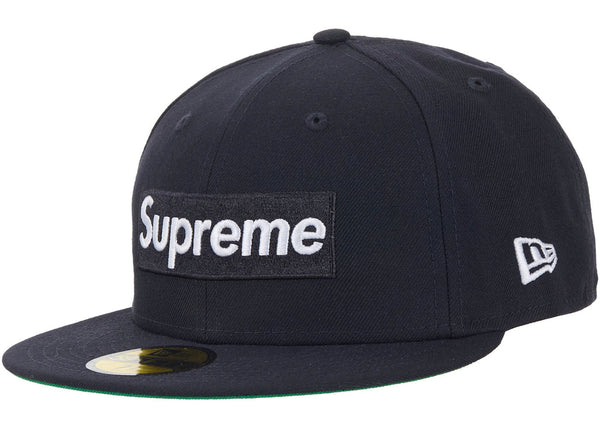 Supreme FDNY Box Logo New Era 59Fifty Fitted Cap Navy