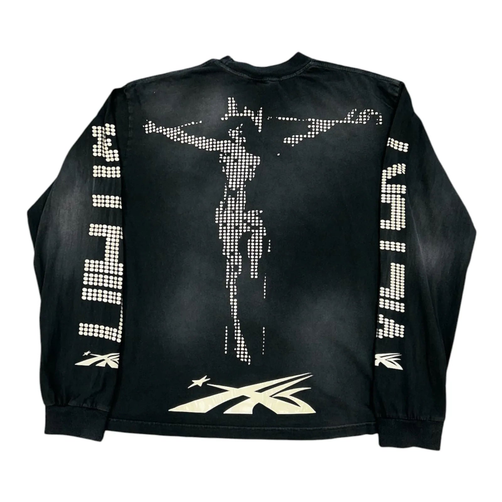 Hellstar Scoreboard Long-Sleeve (Washed Black) - Preowned