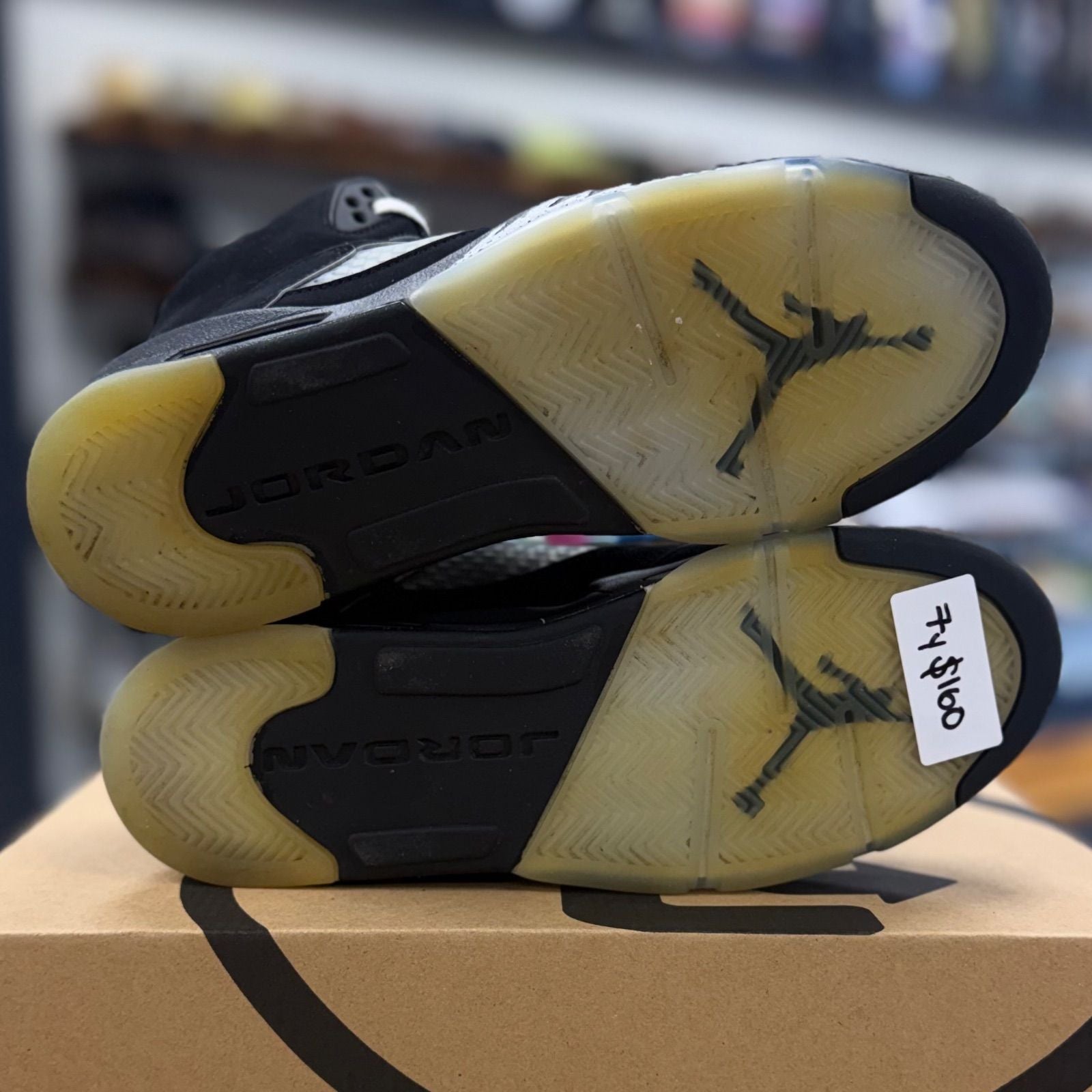 Jordan 5 Retro OG Black Metallic Reimagined (GS) - Preowned