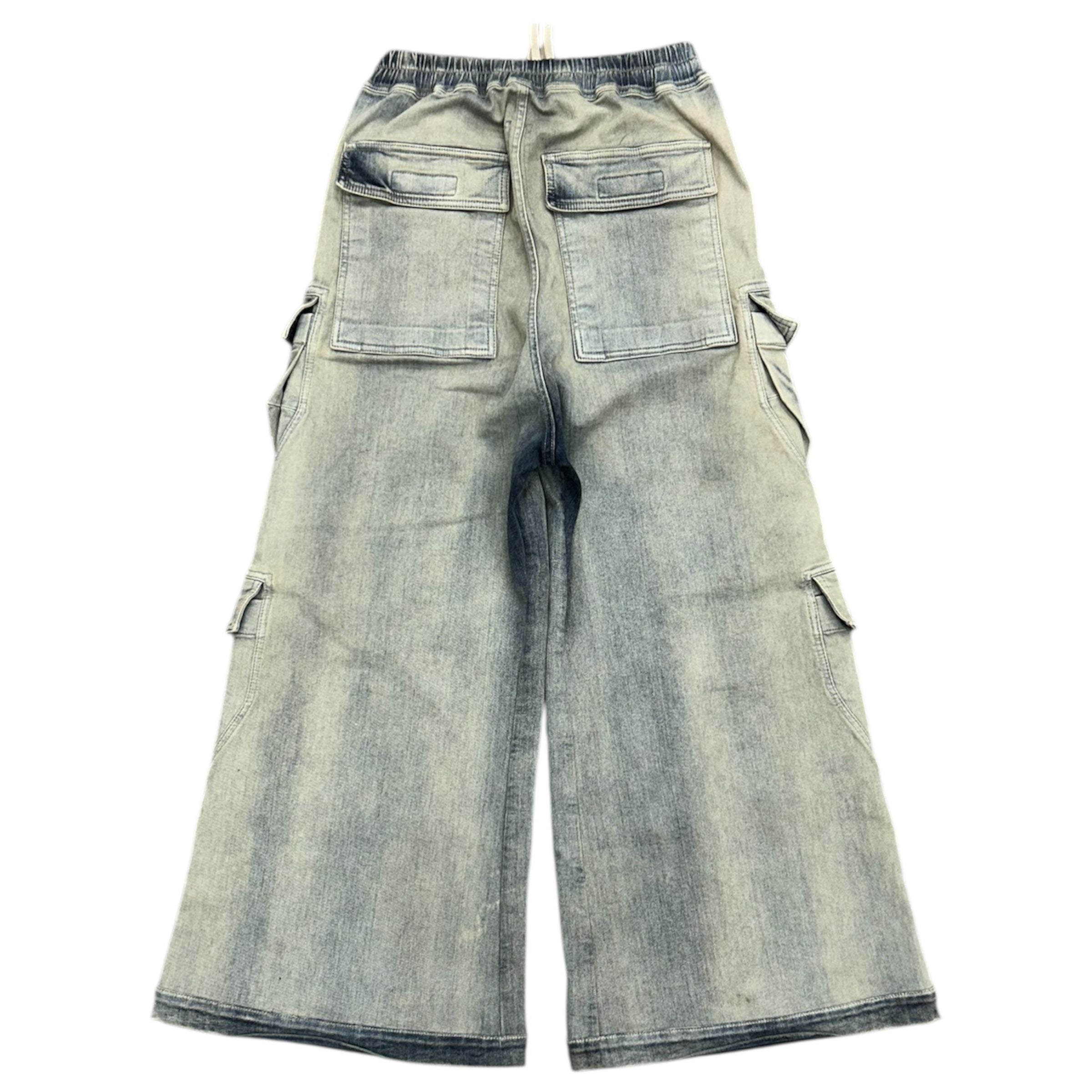 Rick Owens DRKSHDW Double Cargo Jumbo Belas Pants (Stone Wash) - Preowned