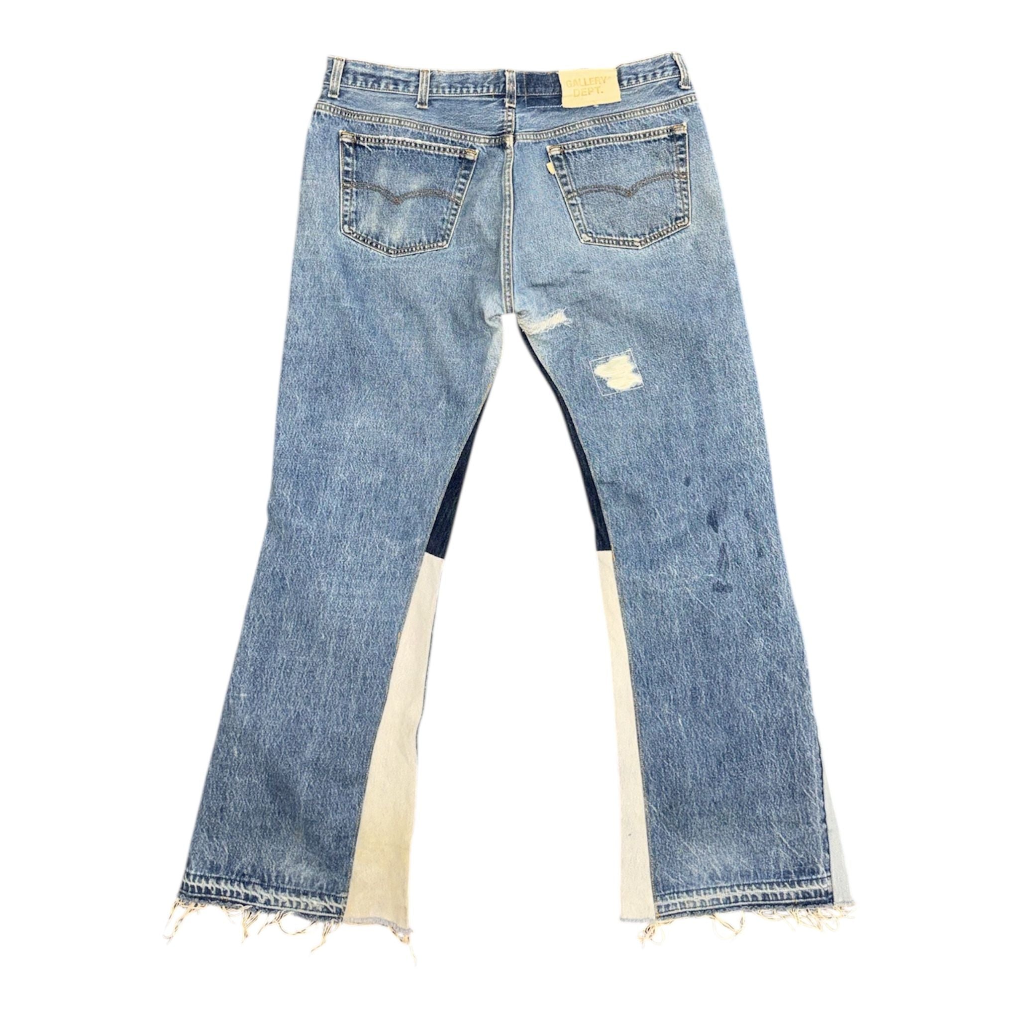 Gallery Dept Indiana Flare Jeans (Light Wash) - Preowned