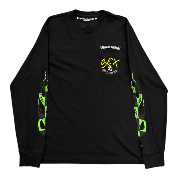 Chrome Hearts Matty Boy Sex Records Stay Fast L/S Tee (Black)