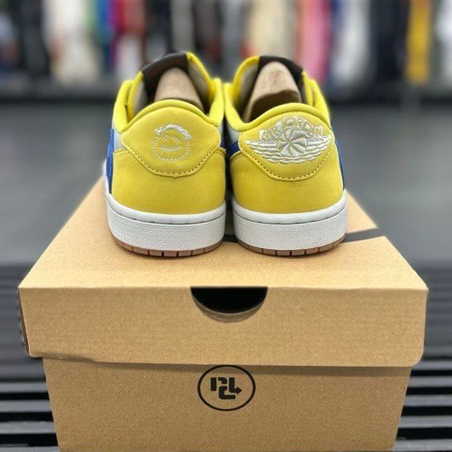 BRAND NEW STEAL - Jordan 1 Retro Low OG SP Travis Scott Canary (Women's)