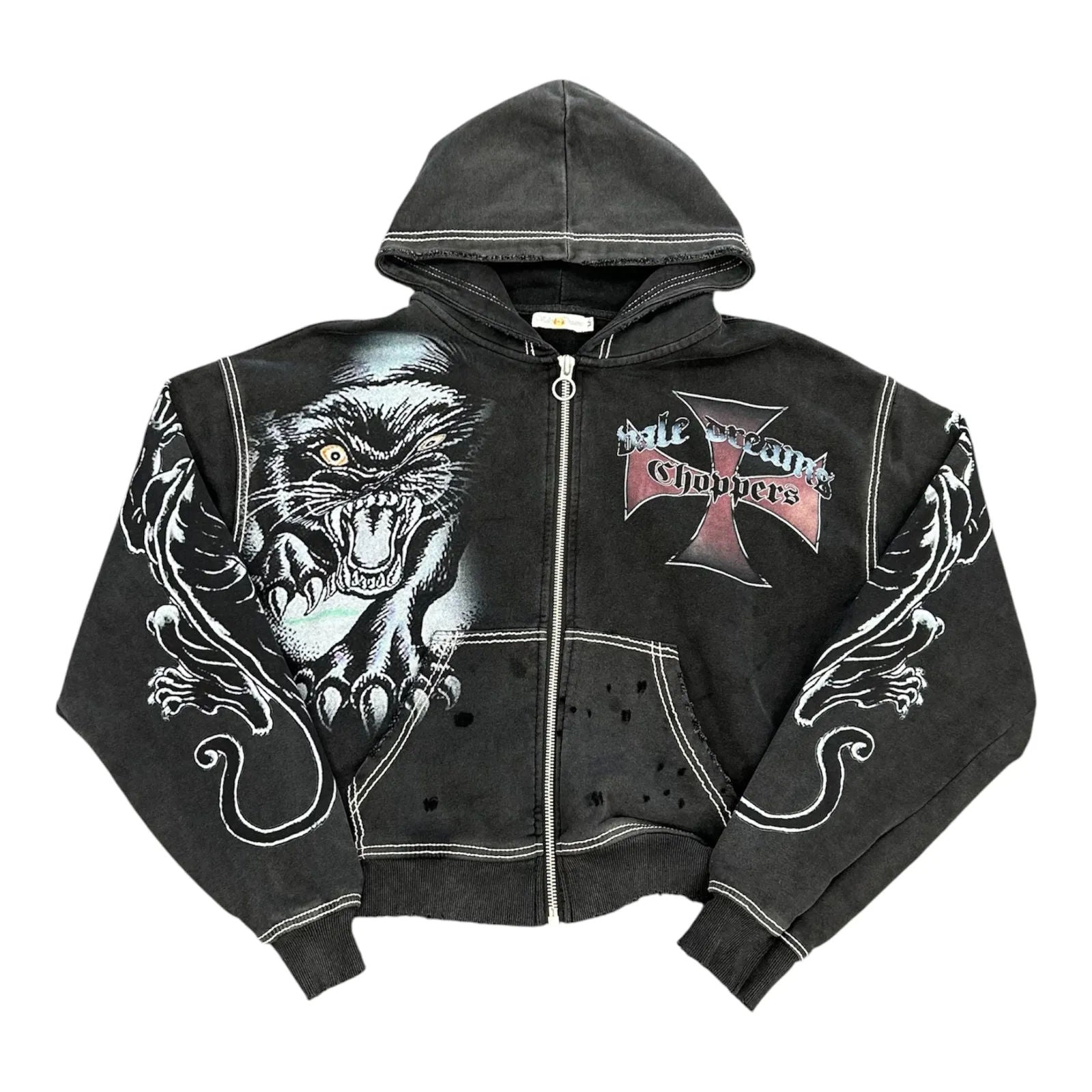 Vale Forever Hardy Boyz Zip Up (Black) - Preowned