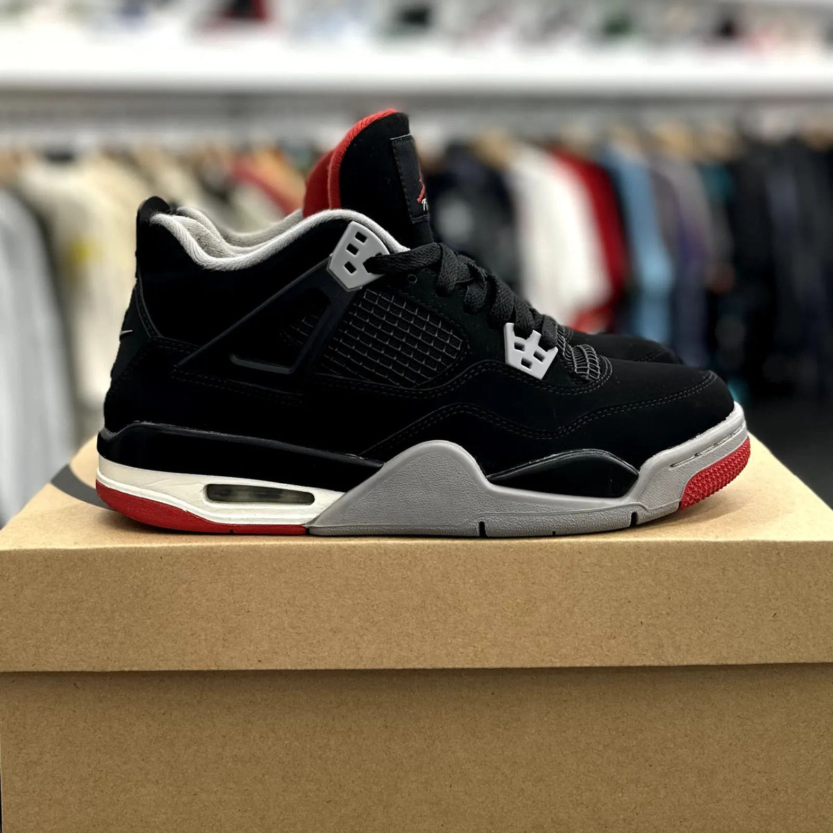 Jordan 4 Retro Bred (2019) (GS) - Preowned