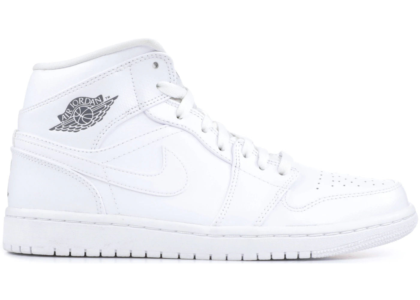 Jordan 1 Mid White Cool Grey (2014) - Preowned