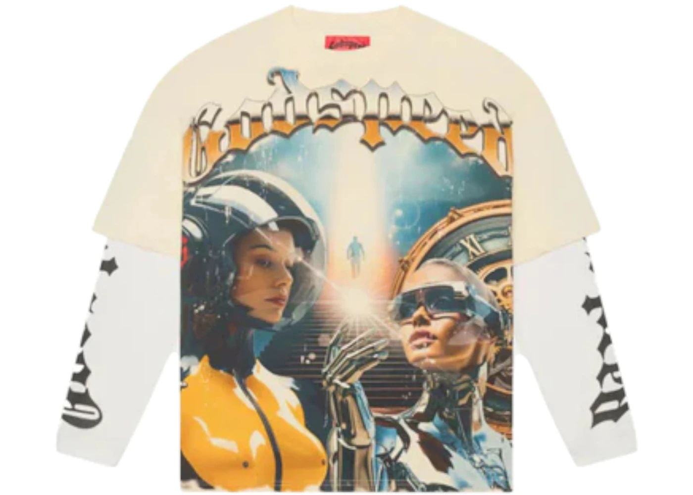 Godspeed Chosen One Layered L/S T-shirt Bone - Preowned