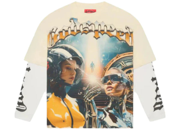 Godspeed Chosen One Layered L/S T-shirt Bone - Preowned
