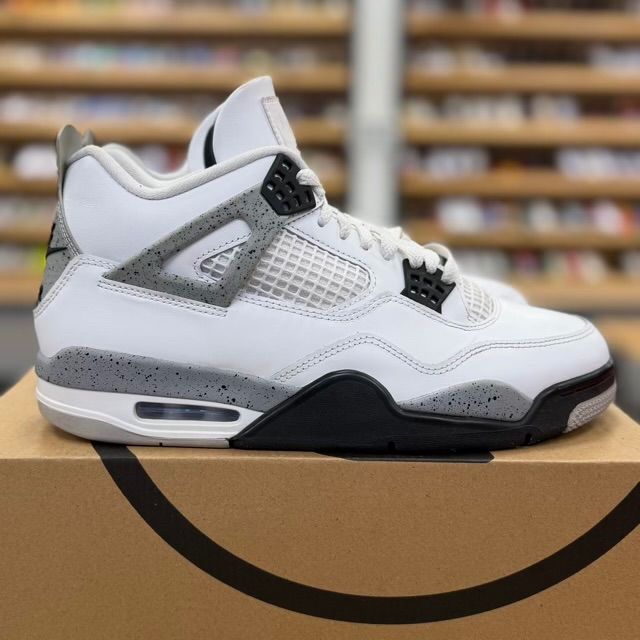 Jordan 4 Retro White Cement (2025) - Preowned