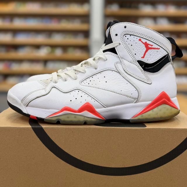 Jordan 7 Retro White Infrared - Preowned