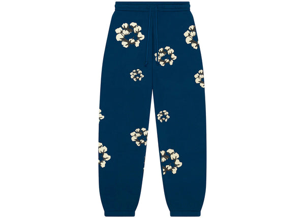 Denim Tears x CPFM Cactus Tears Wreath Sweatpants Navy - Preowned