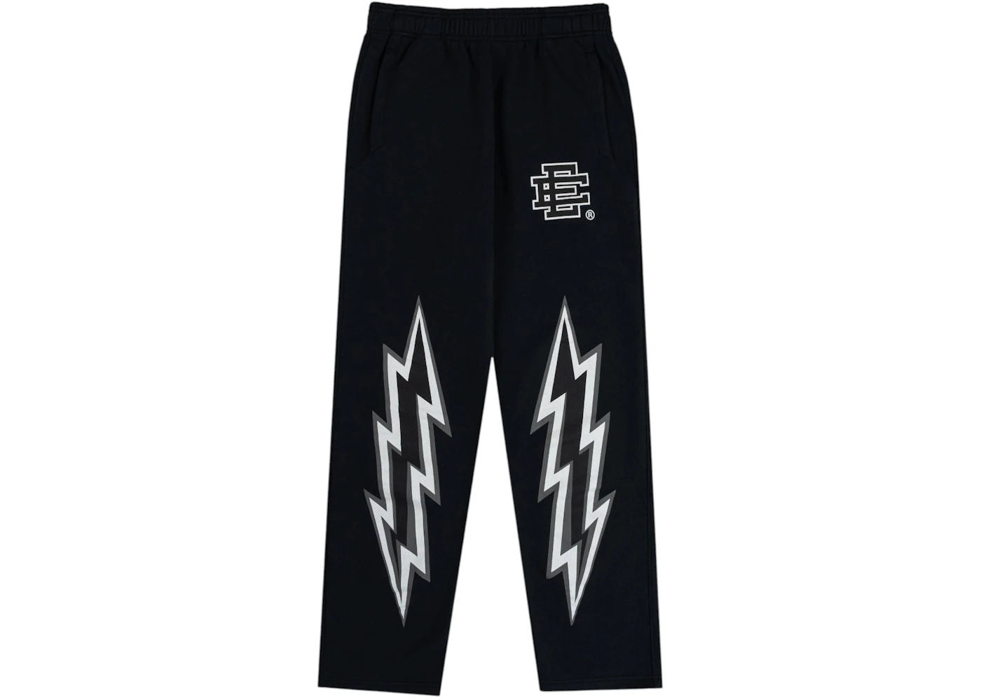 Eric Emanuel EE Basic Sweatpant (Black/Black Bolts)
