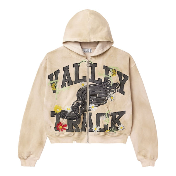Vale Forever Bone Garden Zip Up Hoodie - Preowned