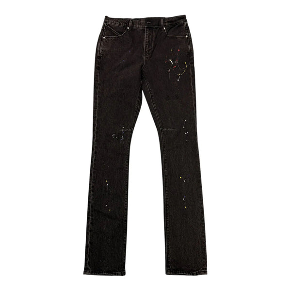 RTA Paint Splatter Jean (Black) - Preowned