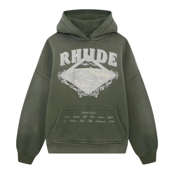 Rhude Dakar Convoy Hoodie (Green)