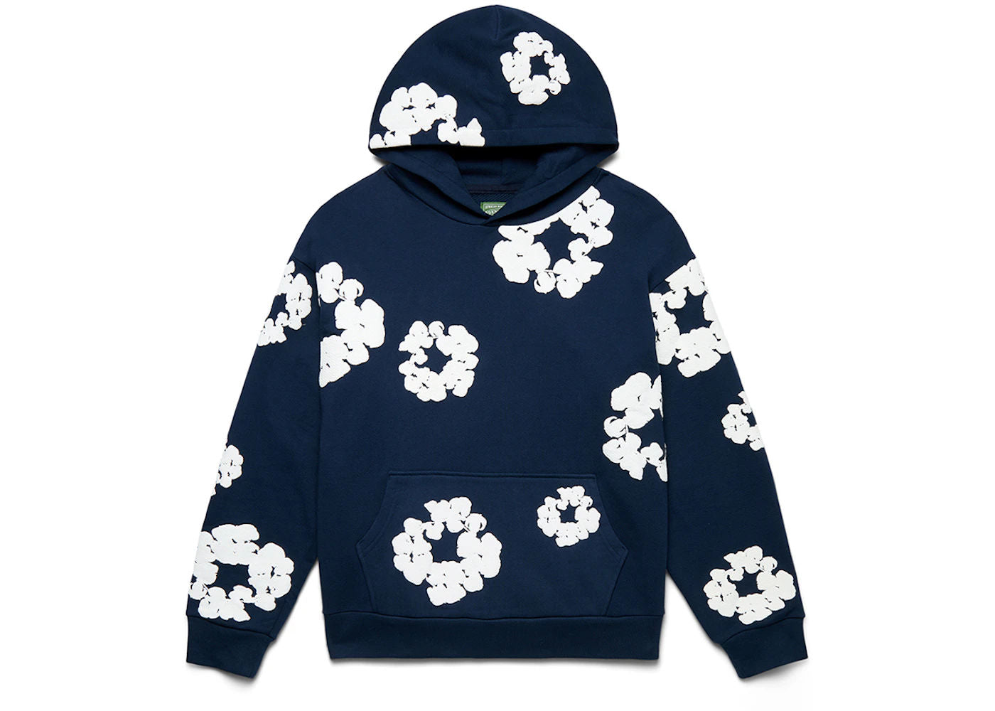 Denim Tears The Cotton Wreath Sweatshirt Navy - Preowned
