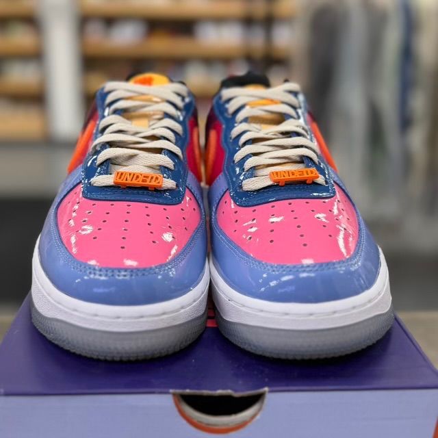 Nike Air Force 1 Low SP Undefeated Multi-Patent Total Orange - Preowned