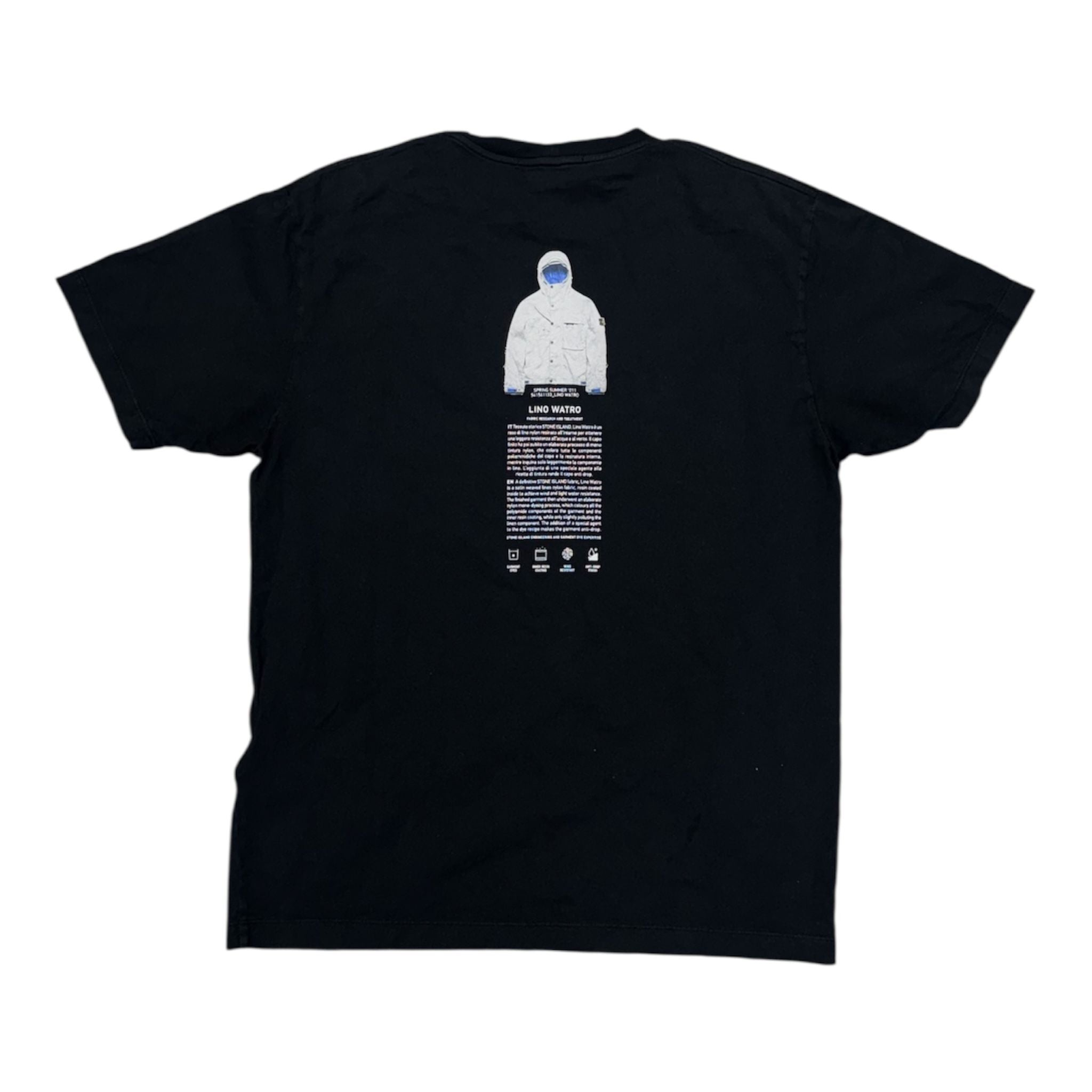 Stone Island Archivio T-Shirt Black - Preowned