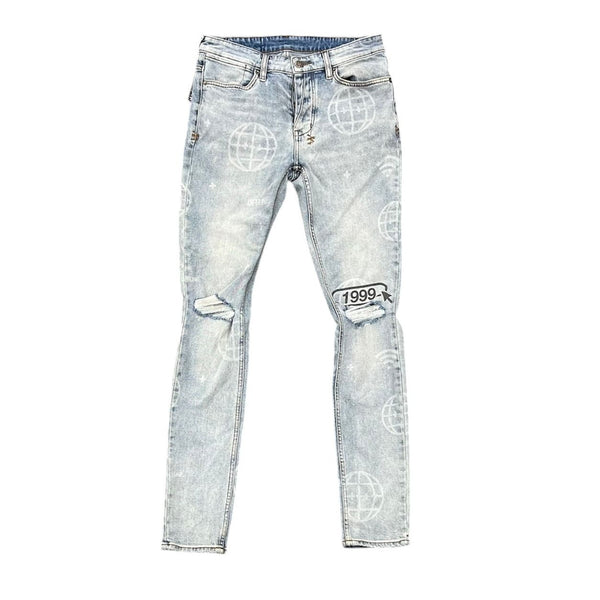 Ksubi Van Winkle Konnect Ice Jean - Preowned