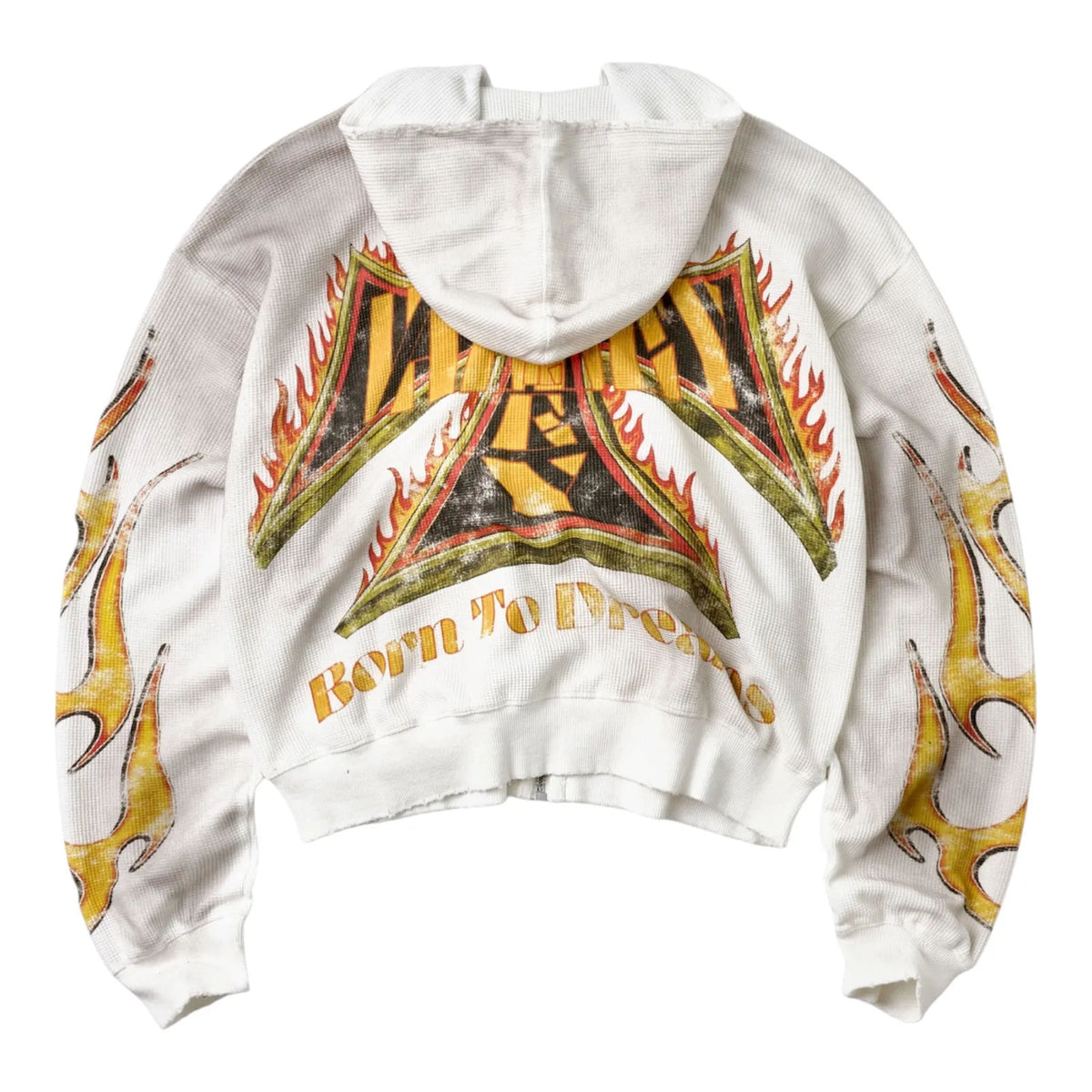 Vale Forever Reborn Waffle Zip Up (White)