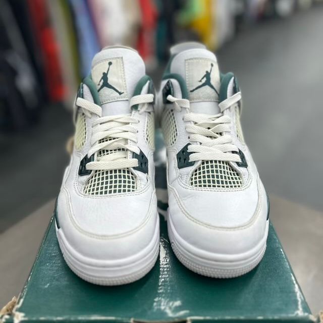 Jordan 4 Retro Oxidized Green (GS) - Preowned