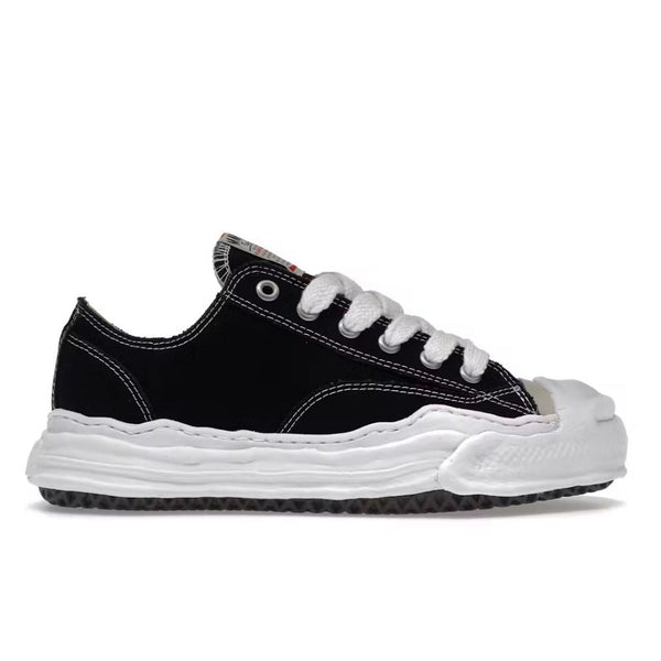 Maison Mihara Yasuhiro Hank OG Sole Canvas Low (Black)