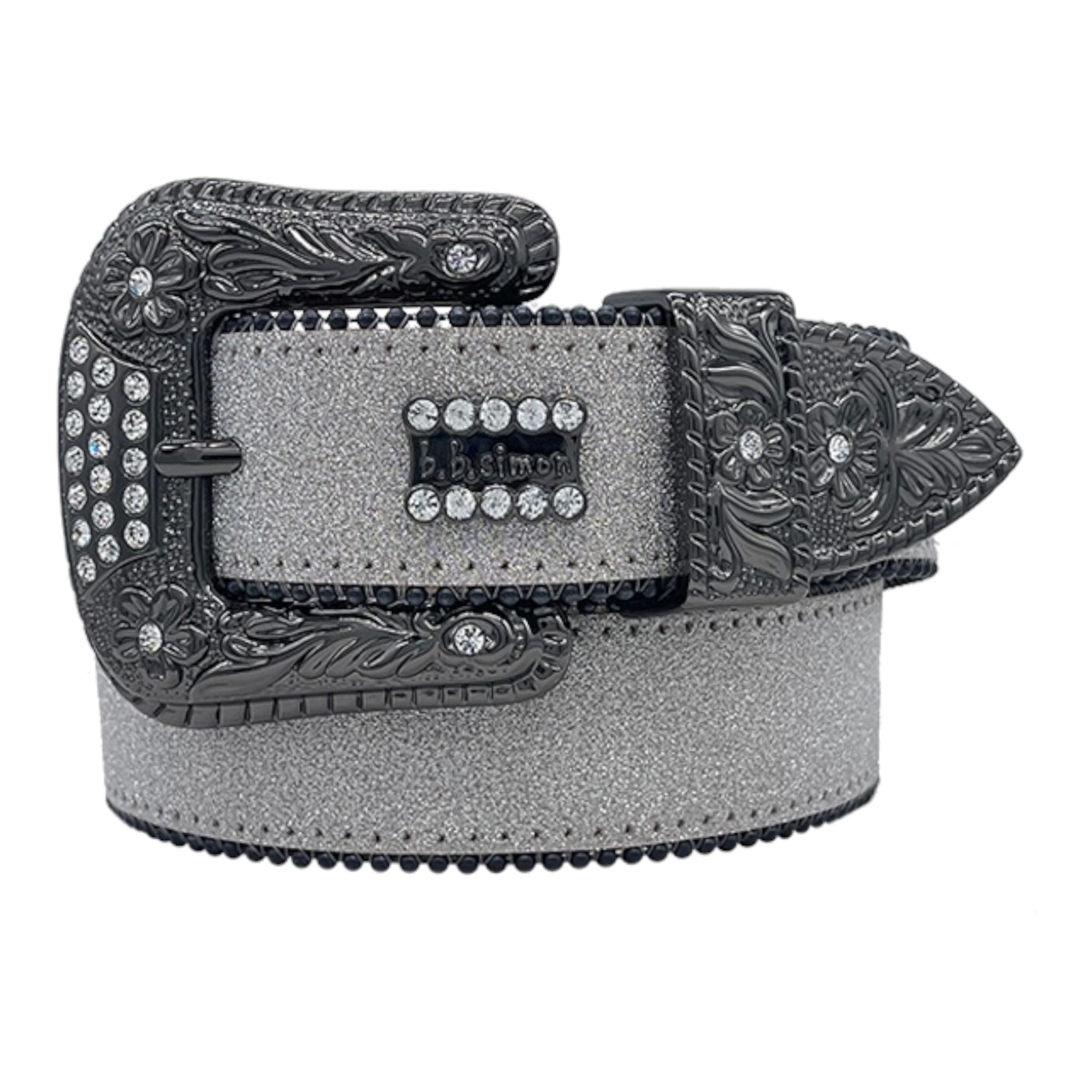B.B. Simon Trojan Belt (Static Grey)