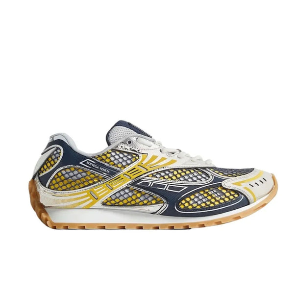 Bottega Vaneta Orbit Sneakers Yellow Silver
