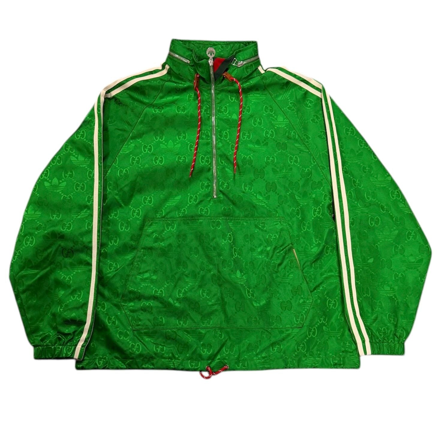 Gucci x adidas Macro GG Jacket Green - Preowned