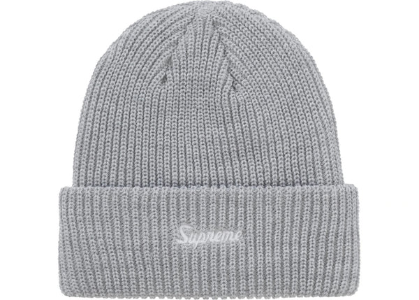 Supreme Loose Gauge Beanie (FW25) Grey