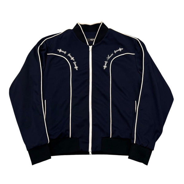 Amiri Western Jacket (Navy) - Preowned