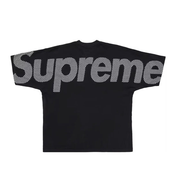Supreme Checkerboard Intarsia S/S Top Black