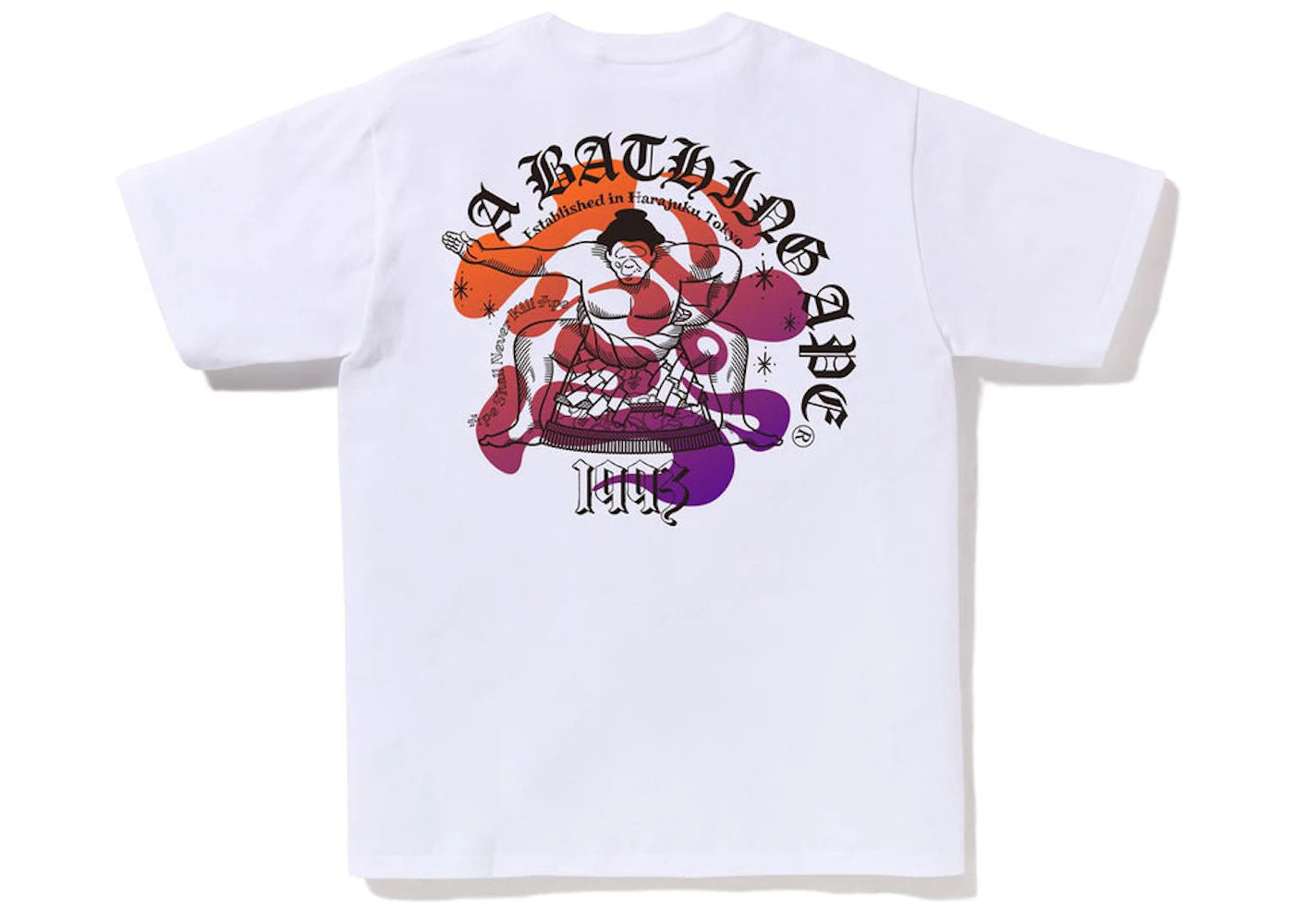 BAPE Japan Culture Sumo Tee White