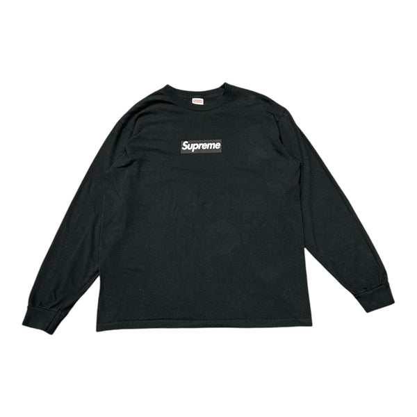 Supreme Box Logo Long Sleeve (Black) - Preowned