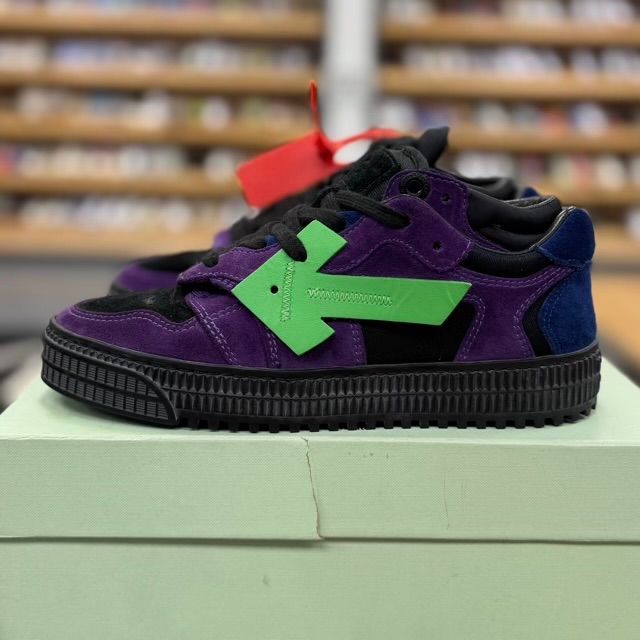 Off-White Off Court Low Top Purple Green - Preowned