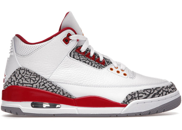Jordan 3 Retro Cardinal Red - Preowned