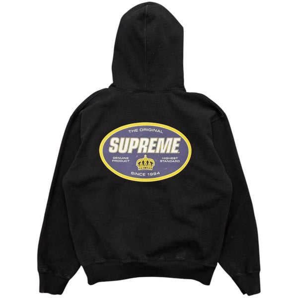 Supreme Crown Hoodie (Black) - Preowned