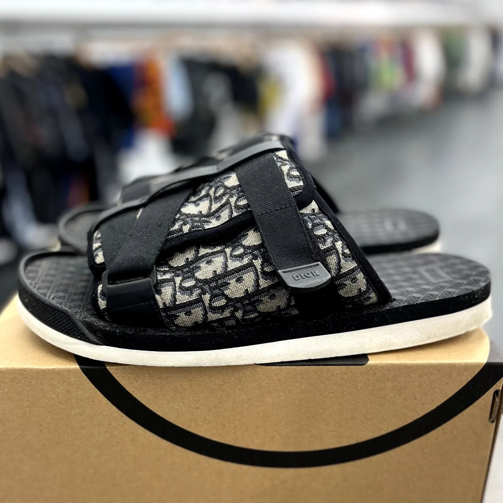 Dior Alpha Sandal (Oblique) - Preowned