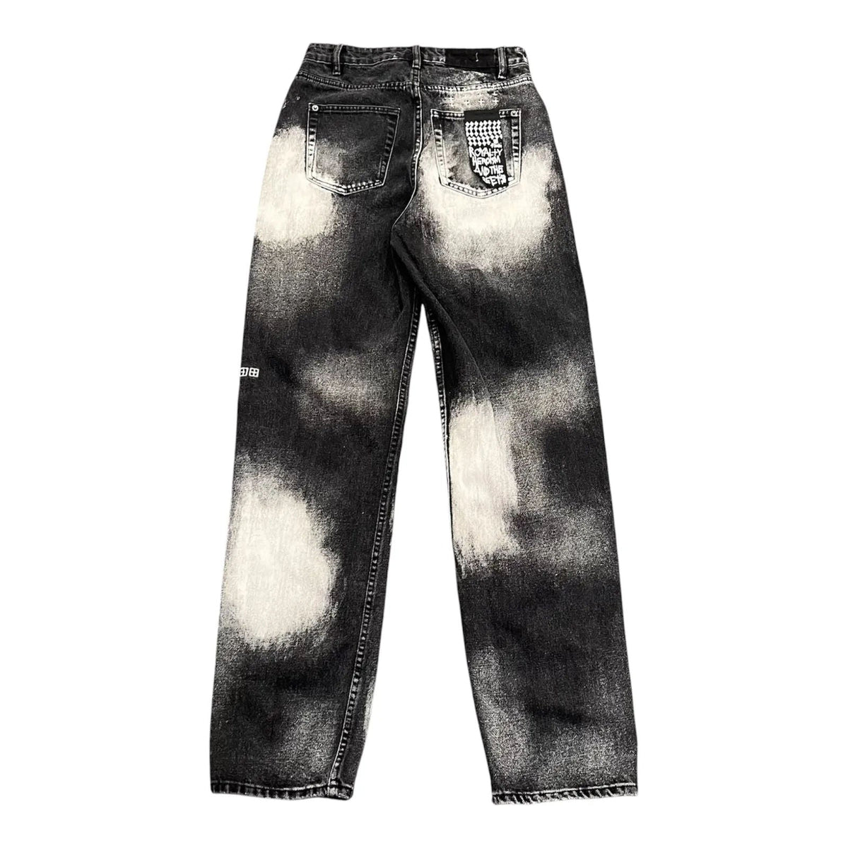 Ksubi Playback Wreckoning Jeans (Black Acid Wash) - Preowned